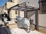 O様邸サイクルポート工事