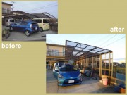 アーキフィット縦２連棟+サイドパネル