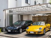 圧倒的な存在感のカーシェード
