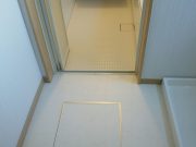 洗面室の床リフォーム