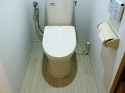 トイレのCF貼替工事