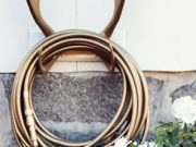 北欧のオシャレな散水ホース