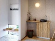 玄関に設置しやすいコンパクト手洗い