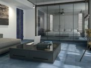 ハピアフロア スクエアにブルー系の新柄