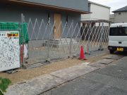 堺市N様邸新築外構工事着工