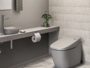 マットカラーのトイレ手洗い
